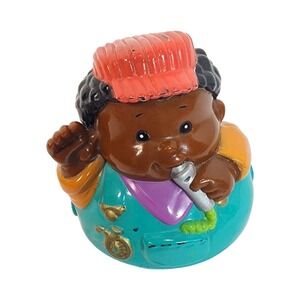 Vintage Fisher Price Little People They Roll Too Weebles Character Figure Toy